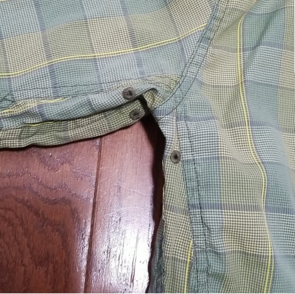 PrAna plaid button down shirt sz xl - Picture 13 of 13